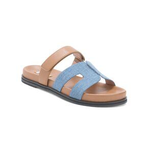 BIBI LOU Celeste Leather Slide Sandals